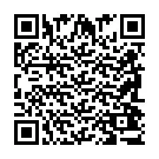 Código QR para número de teléfono +2698043771