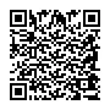 QR Code สำหรับหมายเลขโทรศัพท์ +2698043798