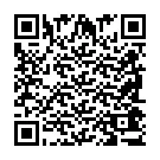 QR код за телефонен номер +2698043799