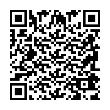 QR kód a telefonszámhoz +2698043891