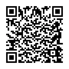 Código QR para número de teléfono +2698044141