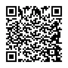 Código QR para número de teléfono +2698044163