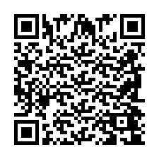 QR-code voor telefoonnummer +2698044169