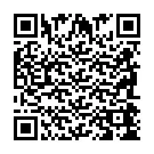 QR-code voor telefoonnummer +2698044240