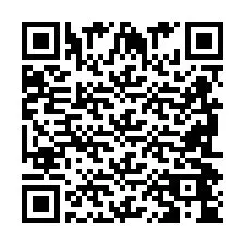 QR-код для номера телефона +2698044437