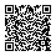 QR Code pour le numéro de téléphone +2698044459