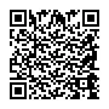 Codice QR per il numero di telefono +2698044489