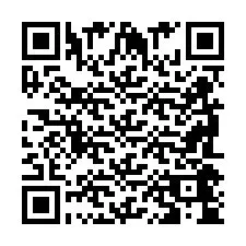 Código QR para número de telefone +2698044495