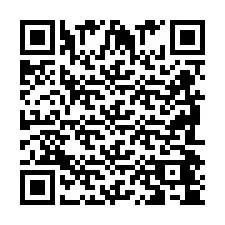 QR-koodi puhelinnumerolle +2698044524