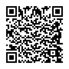 Codice QR per il numero di telefono +2698044536