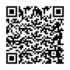 QR-koodi puhelinnumerolle +2698044550