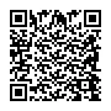 Código QR para número de teléfono +2698044562