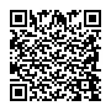 Código QR para número de teléfono +2698044574