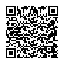 QR Code สำหรับหมายเลขโทรศัพท์ +2698044601