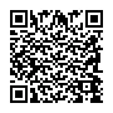 Código QR para número de teléfono +2698044630