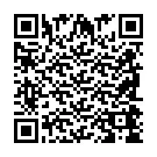 QR код за телефонен номер +2698044649