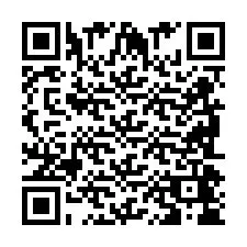 QR-код для номера телефона +2698044656