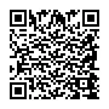 Código QR para número de telefone +2698044718