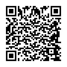 QR-код для номера телефона +2698044737