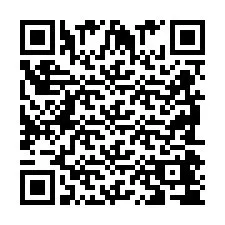 Código QR para número de telefone +2698044748