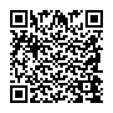 QR Code สำหรับหมายเลขโทรศัพท์ +2698044758