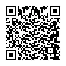 QR-koodi puhelinnumerolle +2698044775