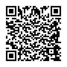 Código QR para número de teléfono +2698044796