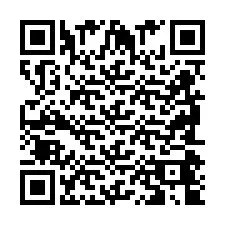 Codice QR per il numero di telefono +2698044808