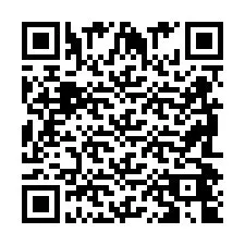 Código QR para número de teléfono +2698044821