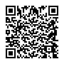 Código QR para número de telefone +2698044829