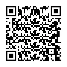 Codice QR per il numero di telefono +2698044830