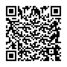 QR код за телефонен номер +2698044841