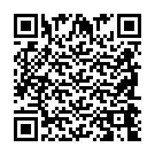 QR код за телефонен номер +2698044849