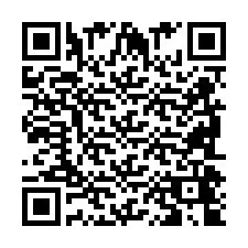 Código QR para número de teléfono +2698044853