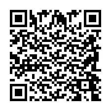 Codice QR per il numero di telefono +2698044871