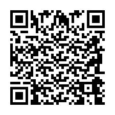 QR-code voor telefoonnummer +2698044880