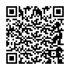 QR-koodi puhelinnumerolle +2698044885