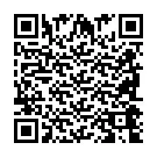 Código QR para número de telefone +2698044893