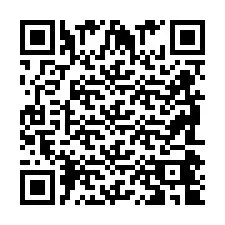 QR Code สำหรับหมายเลขโทรศัพท์ +2698044901