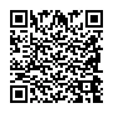 QR Code สำหรับหมายเลขโทรศัพท์ +2698044906