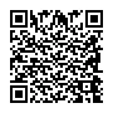 Codice QR per il numero di telefono +2698044912