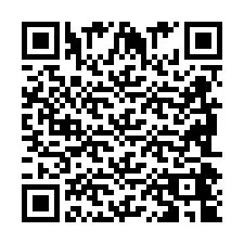 Código QR para número de telefone +2698044942