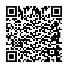 QR-код для номера телефона +2698044943