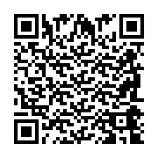 QR Code pour le numéro de téléphone +2698044985