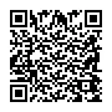 Codice QR per il numero di telefono +2698045025