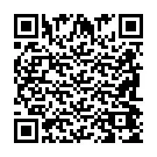 Codice QR per il numero di telefono +2698045035