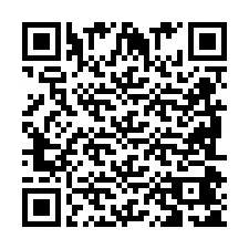 Codice QR per il numero di telefono +2698045106