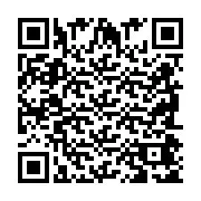 QR-code voor telefoonnummer +2698045118