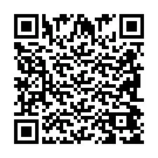 Código QR para número de teléfono +2698045122