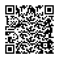 Código QR para número de teléfono +2698045190